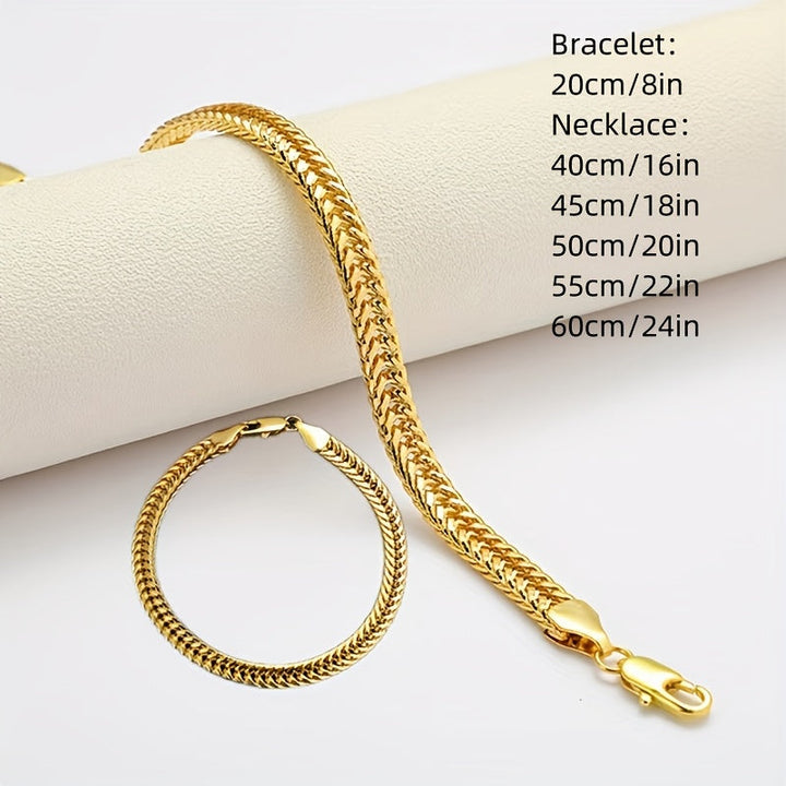 LUXURY FISH TAIL NECKLACE &amp; BRACELET SET