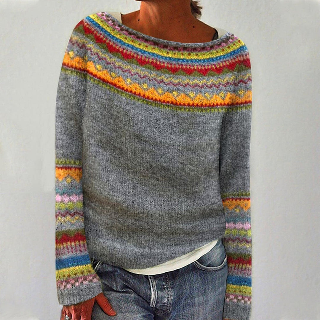 AURIELLE | VINTAGE KNIT SWEATER