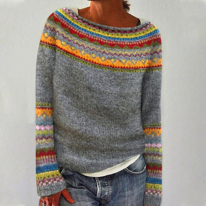 AURIELLE | VINTAGE KNIT SWEATER