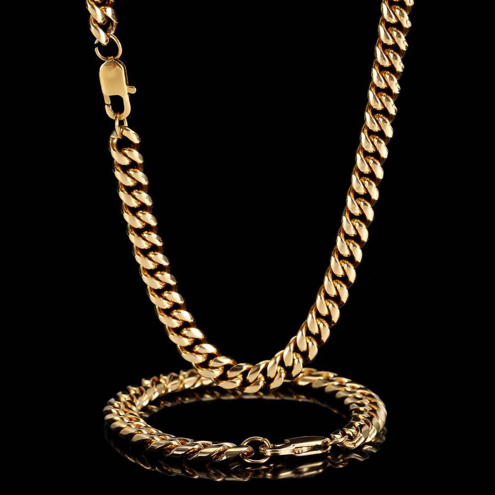Cuban Chain (Gold) 8mm