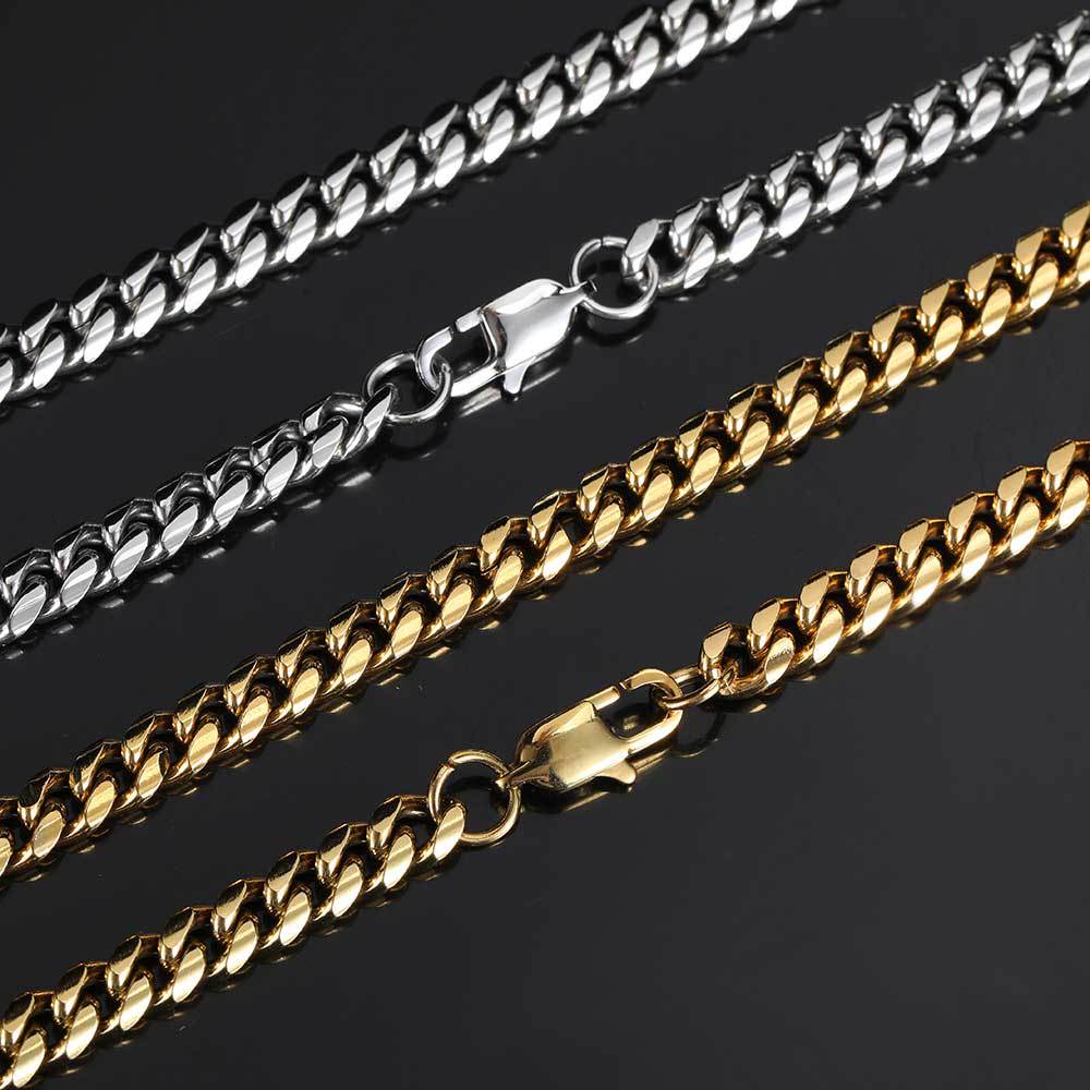 Cuban Chain (Silver) 4mm