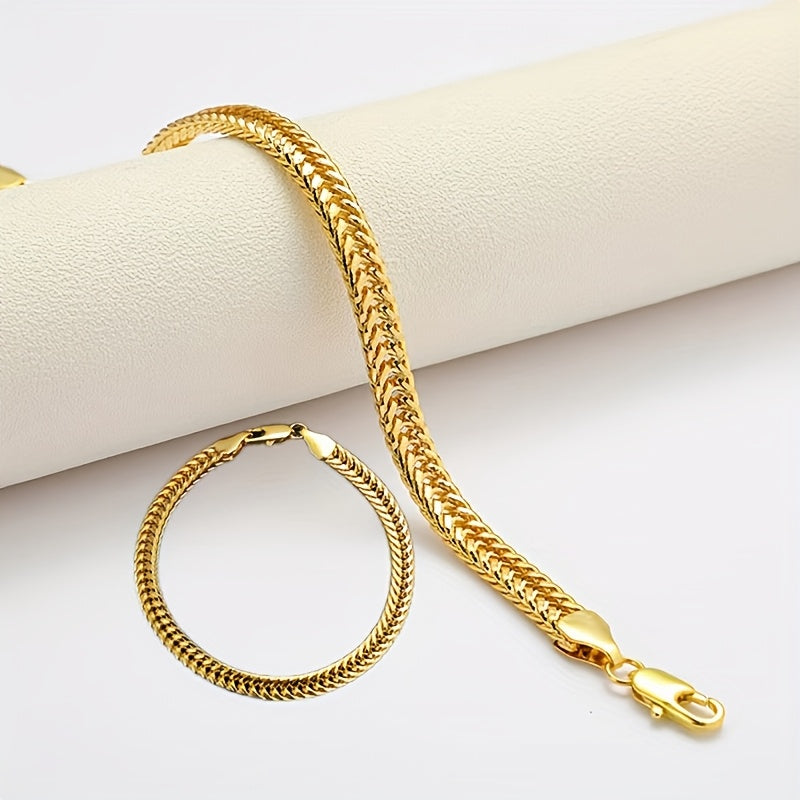 LUXURY FISH TAIL NECKLACE &amp; BRACELET SET