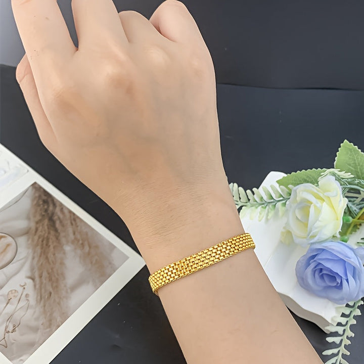 REFINED LONG NECKLACE, BRACELET &amp; EARRINGS SET