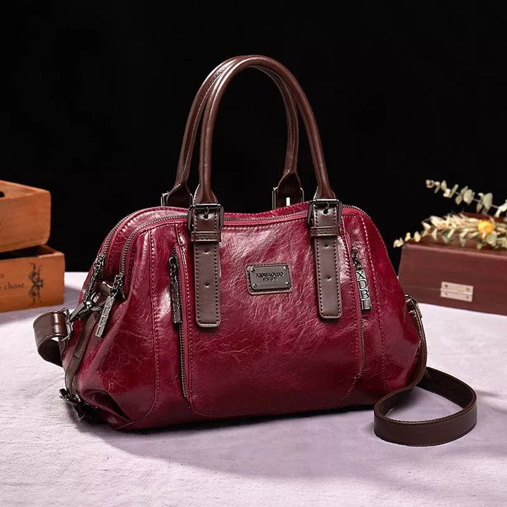 EVELINE | CHIC LEATHER BAG