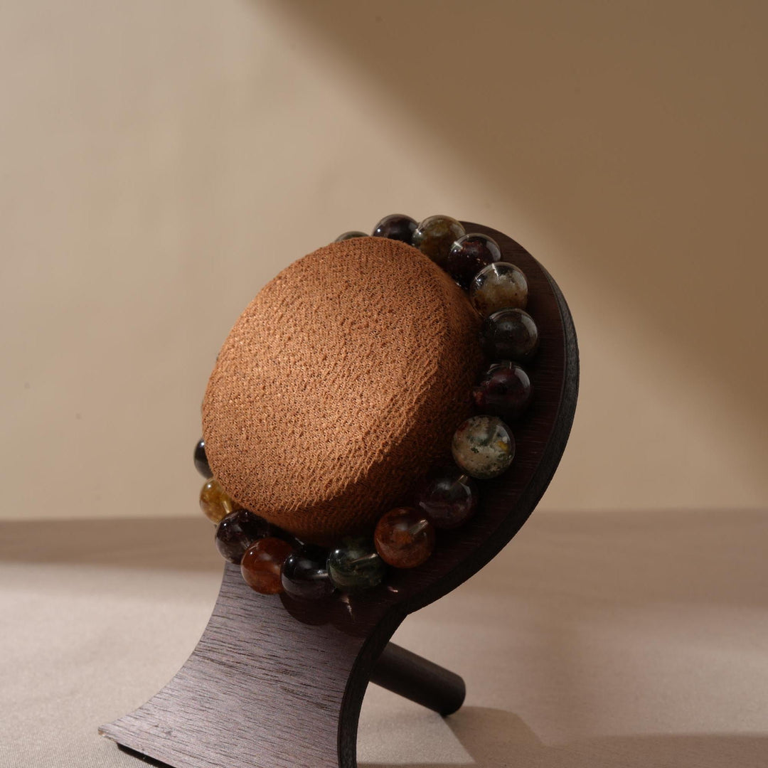 Walnut Veneer Bracelet Stand