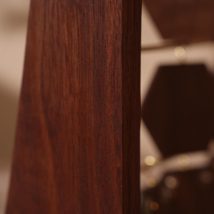 Walnut Earring Display Stand