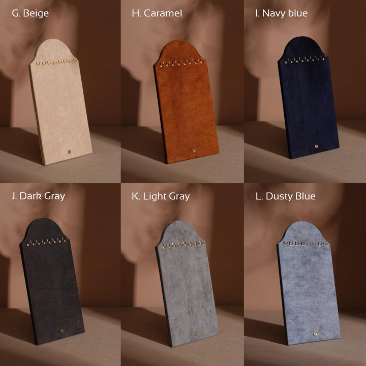 Suede Necklace Display Stand