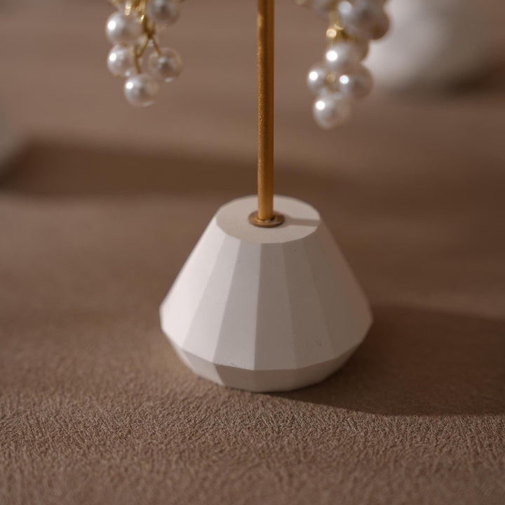 Gold T-Bar Earring Holder