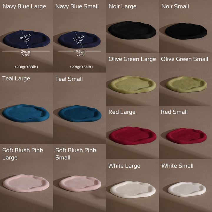 Vegan Suede Jewelry Dish