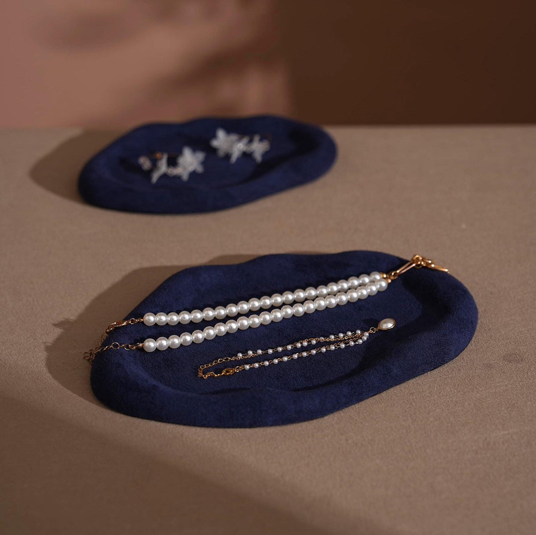 Vegan Suede Jewelry Dish