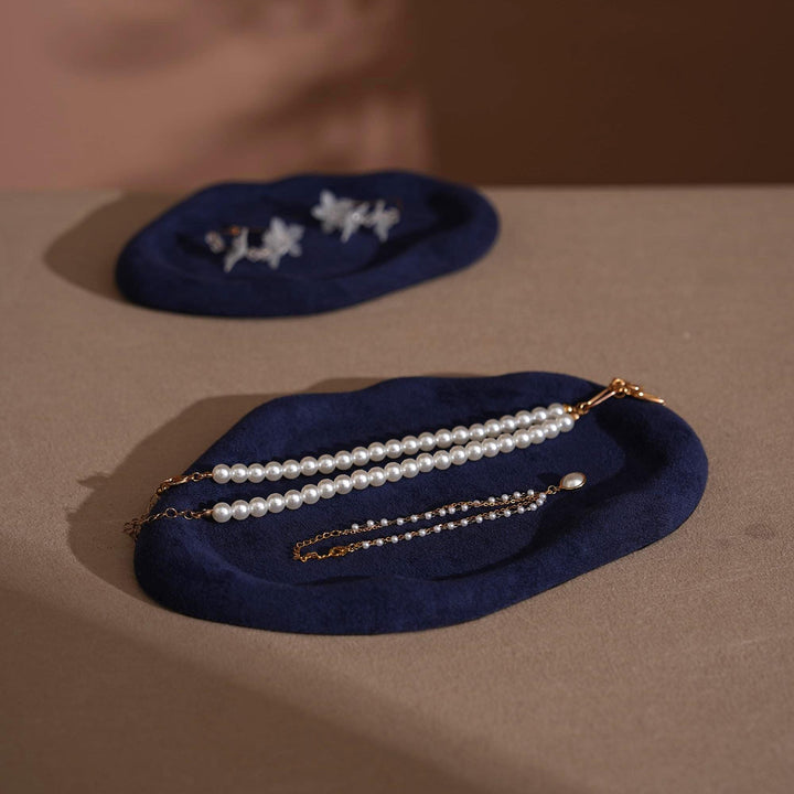Vegan Suede Jewelry Dish