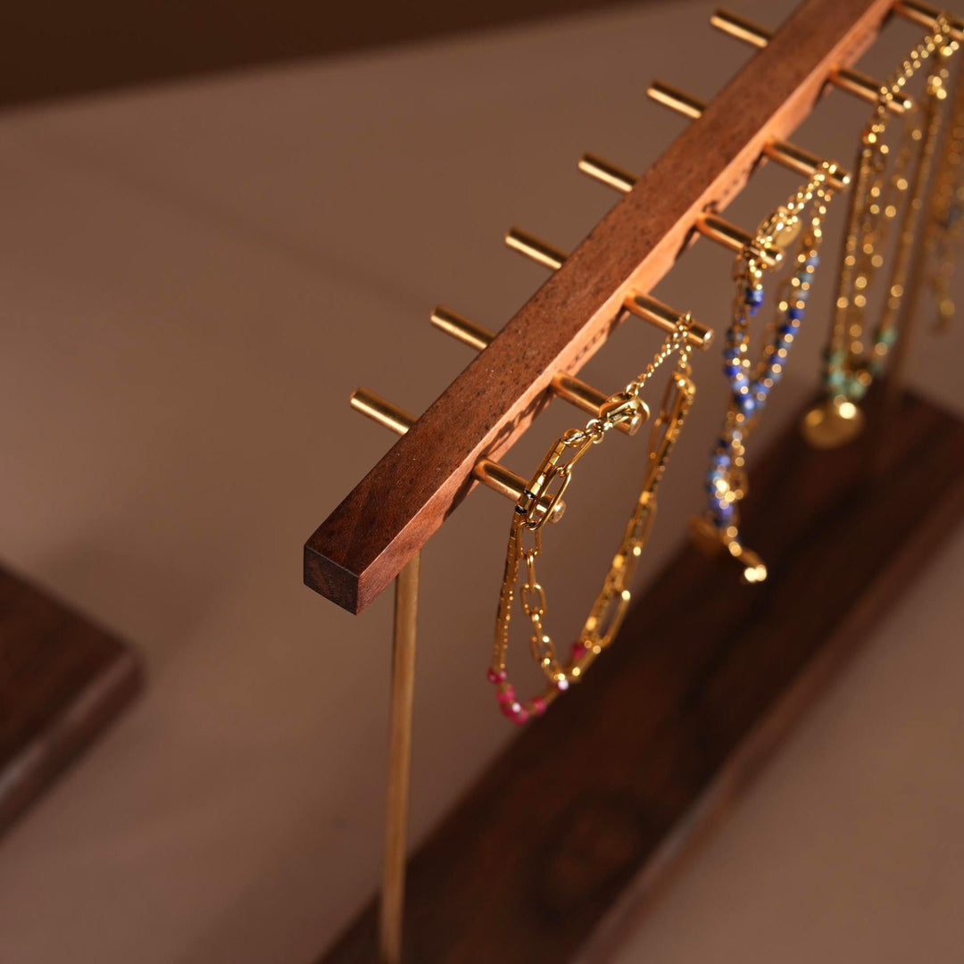 Premium North American Black Walnut Jewelry Display