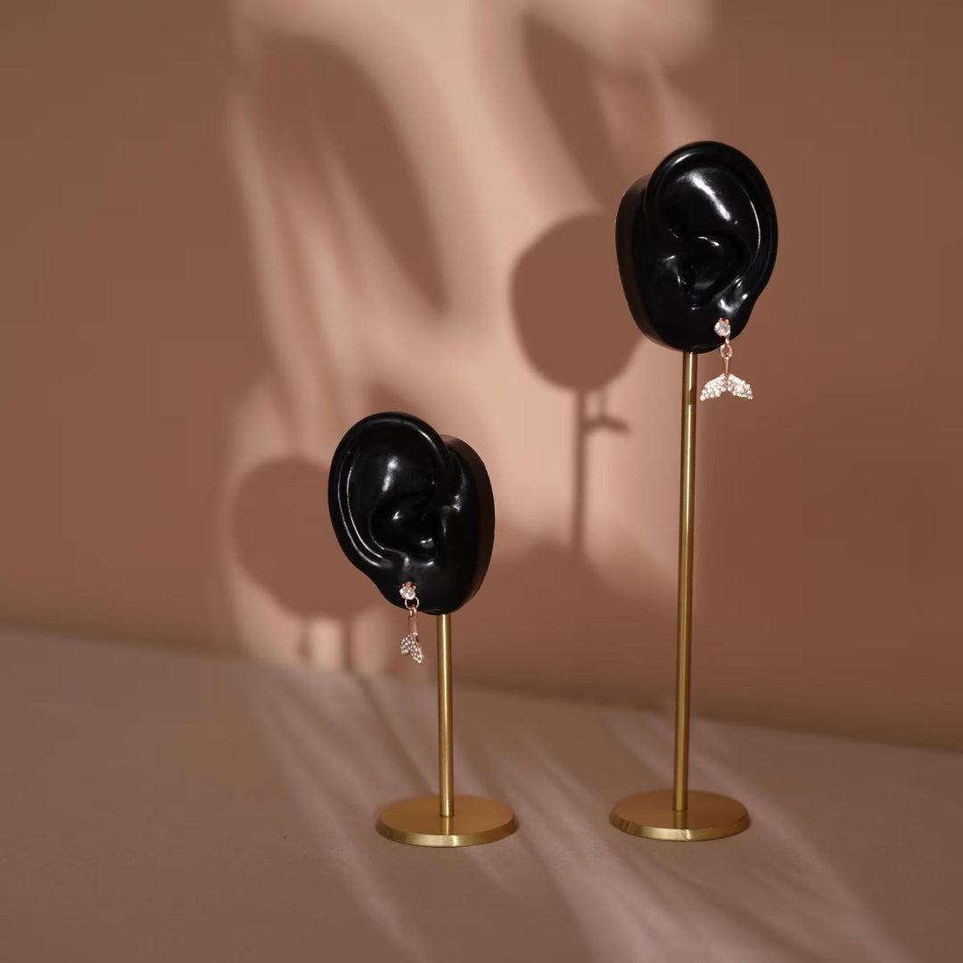 Silicone/Brass Earring Stand