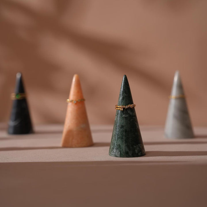 Natural Marble Ring Cone