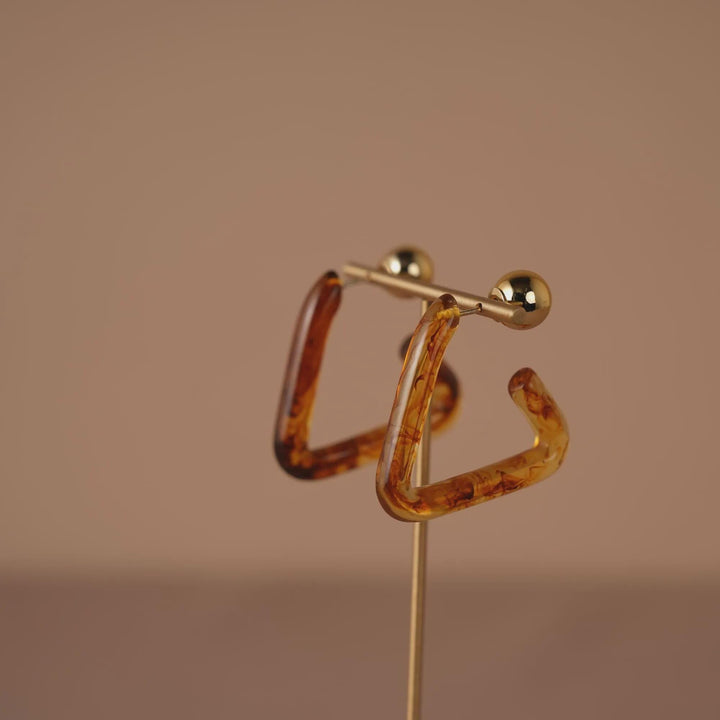 Minimalist Brass Earring Stand | Craft Fair &amp; Boutique Display