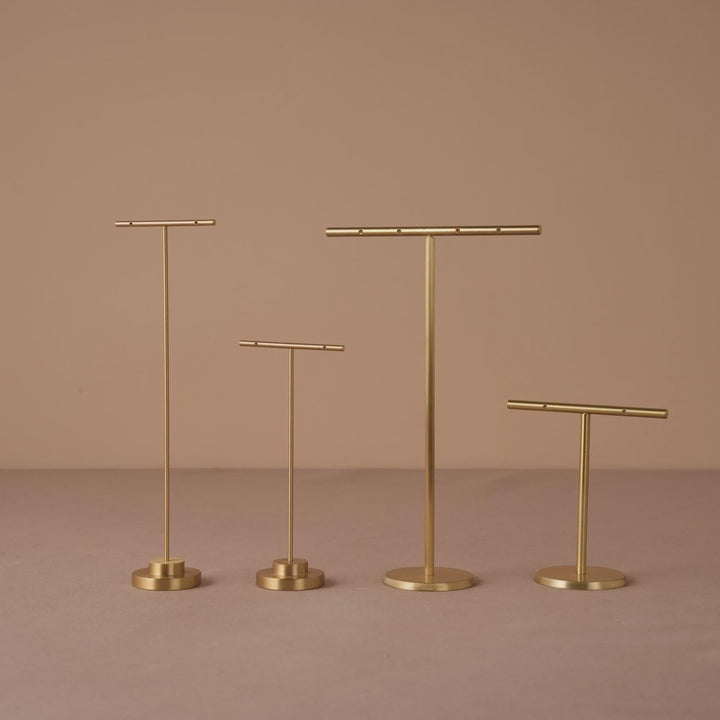 Minimalist Brass Earring Stand | Craft Fair &amp; Boutique Display