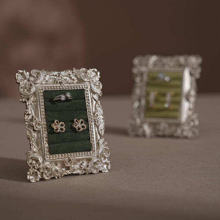 Rococo Silver Flat Lay Prop