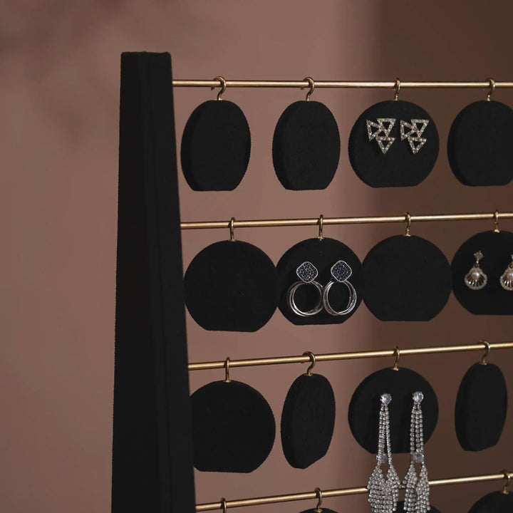 Minimalist Wood Earring Stand - Artisan Jewelry Organizer