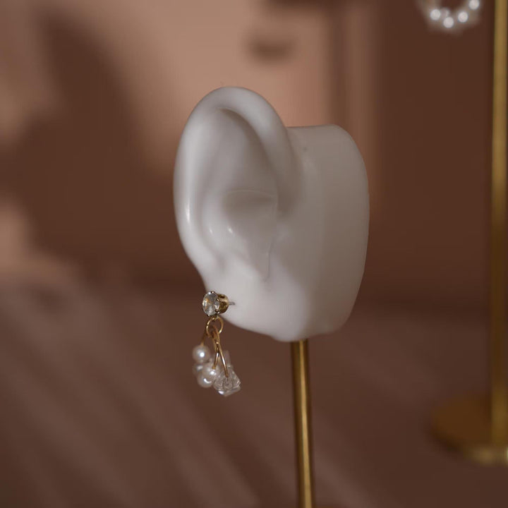 Silicone/Brass Earring Stand