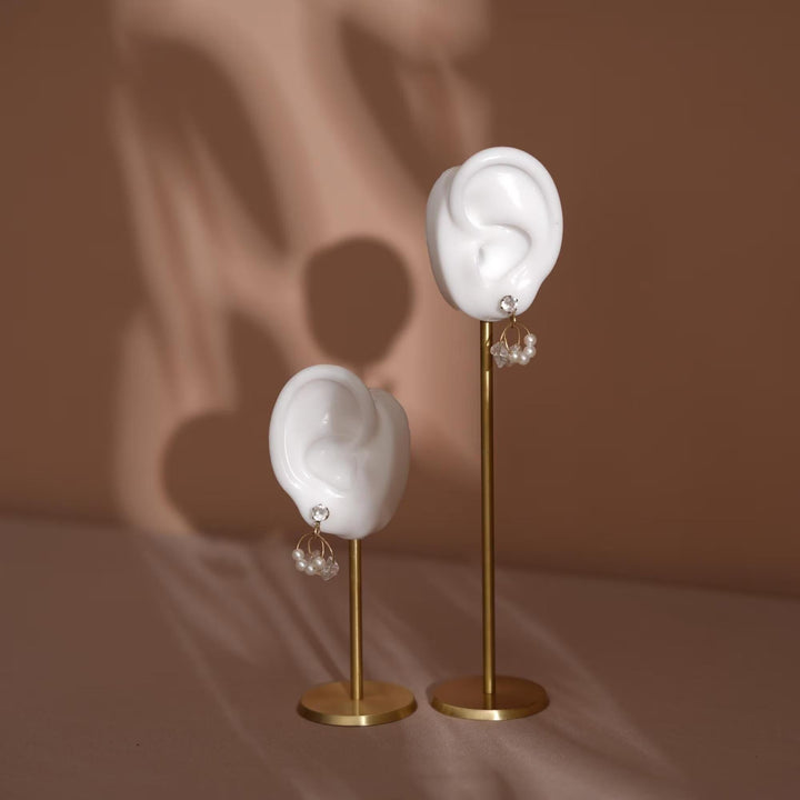 Silicone/Brass Earring Stand