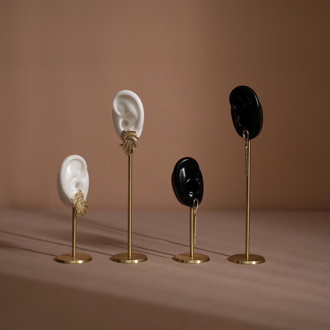 Silicone/Brass Earring Stand
