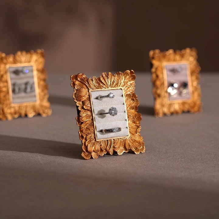 Rococo Gold Ring Display Stand