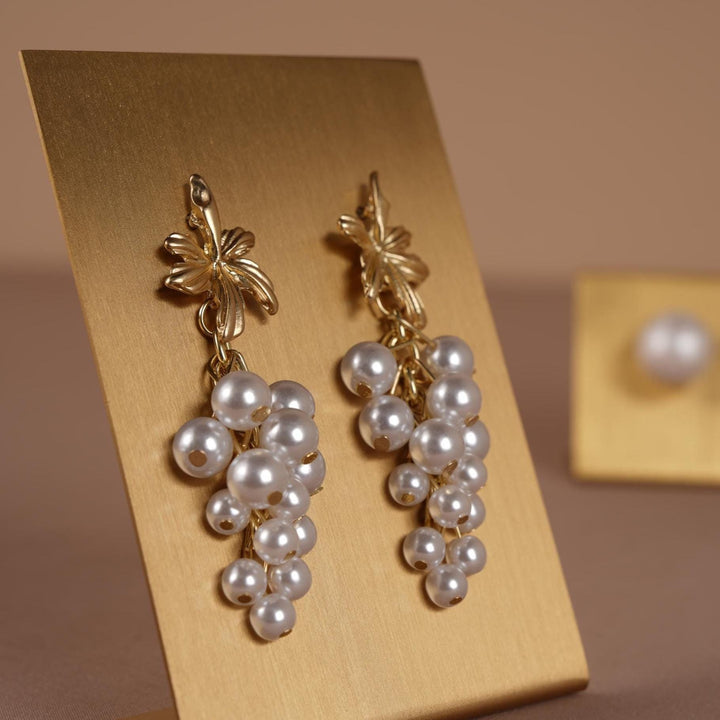 Elegant Brass Earring Holder