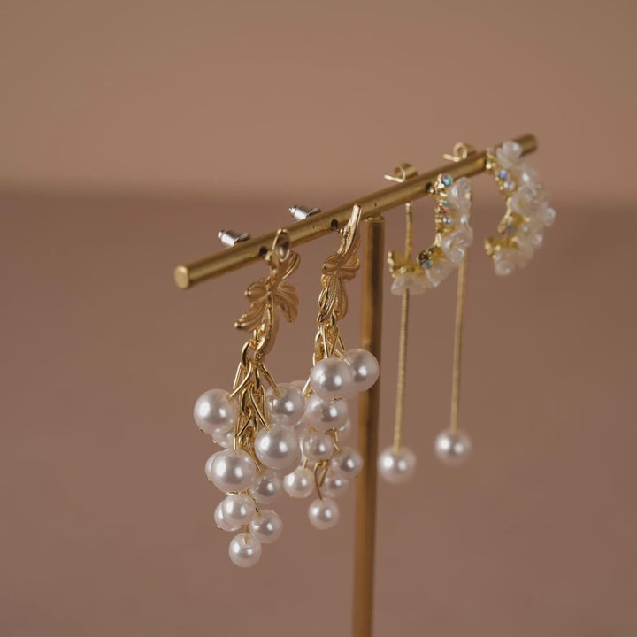 Minimalist Brass Earring Stand | Craft Fair &amp; Boutique Display