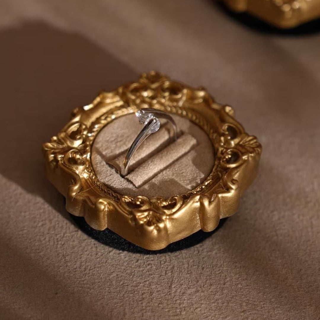 Mini Wedding Flat Lay Ring Holder