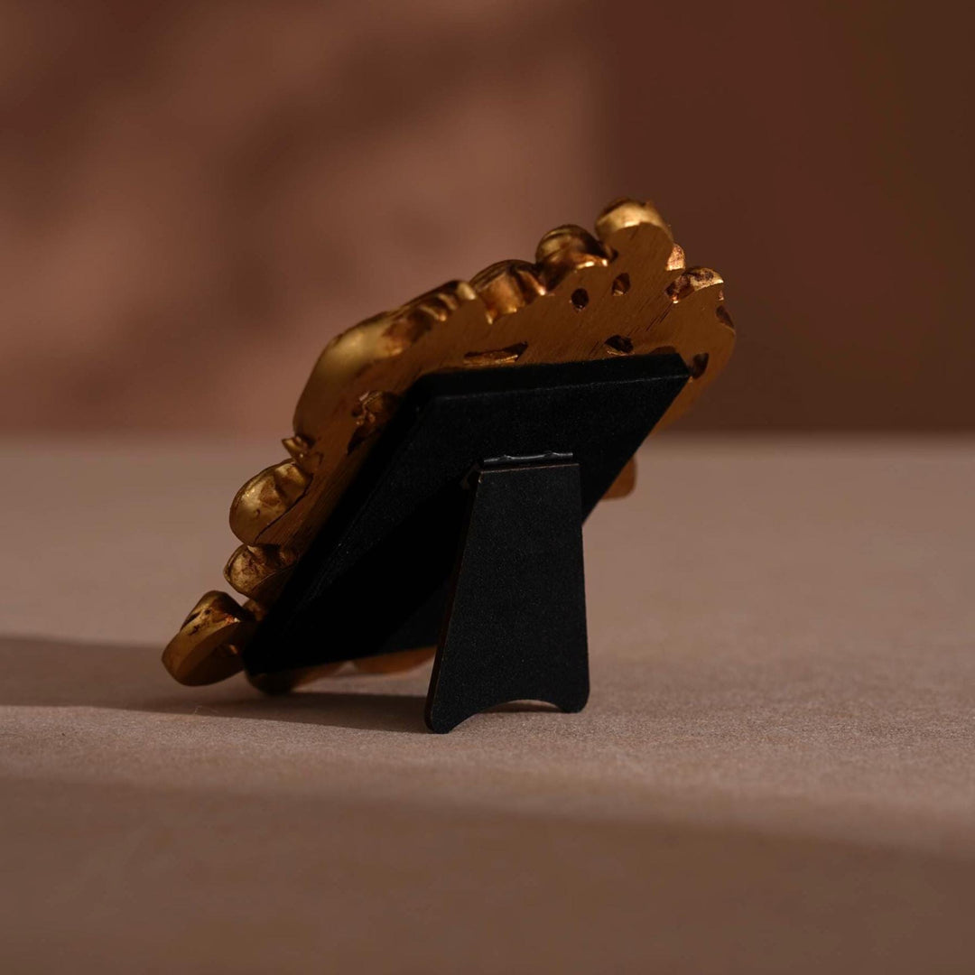 Gold Rococo Jewelry Frame