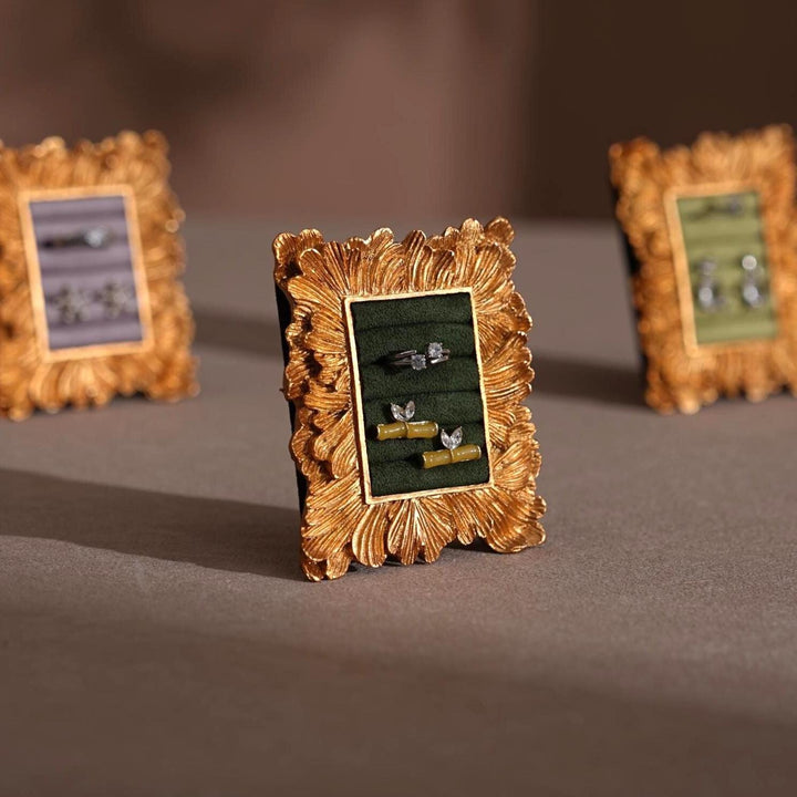 Rococo Gold Ring Display Stand
