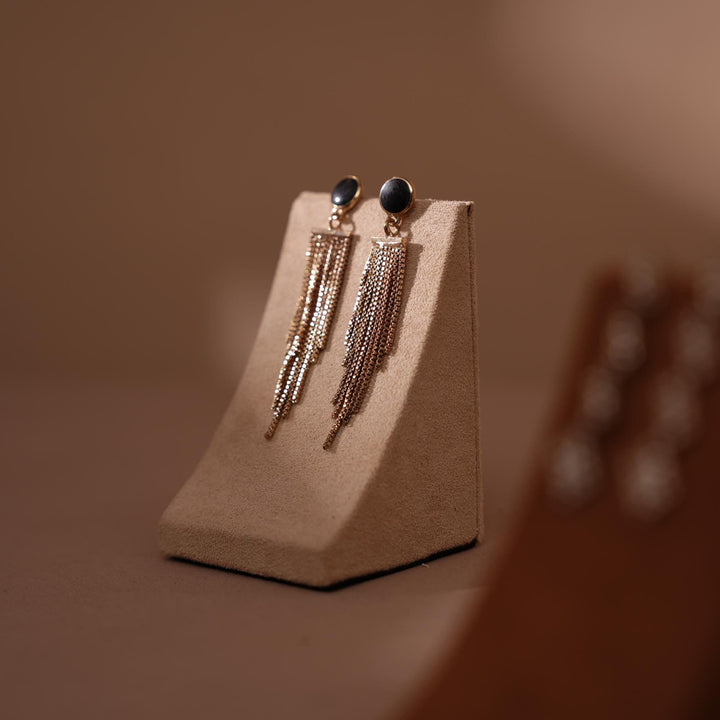 Minimalist Vegan Suede Jewelry Display Stand for Earrings &amp; Necklaces