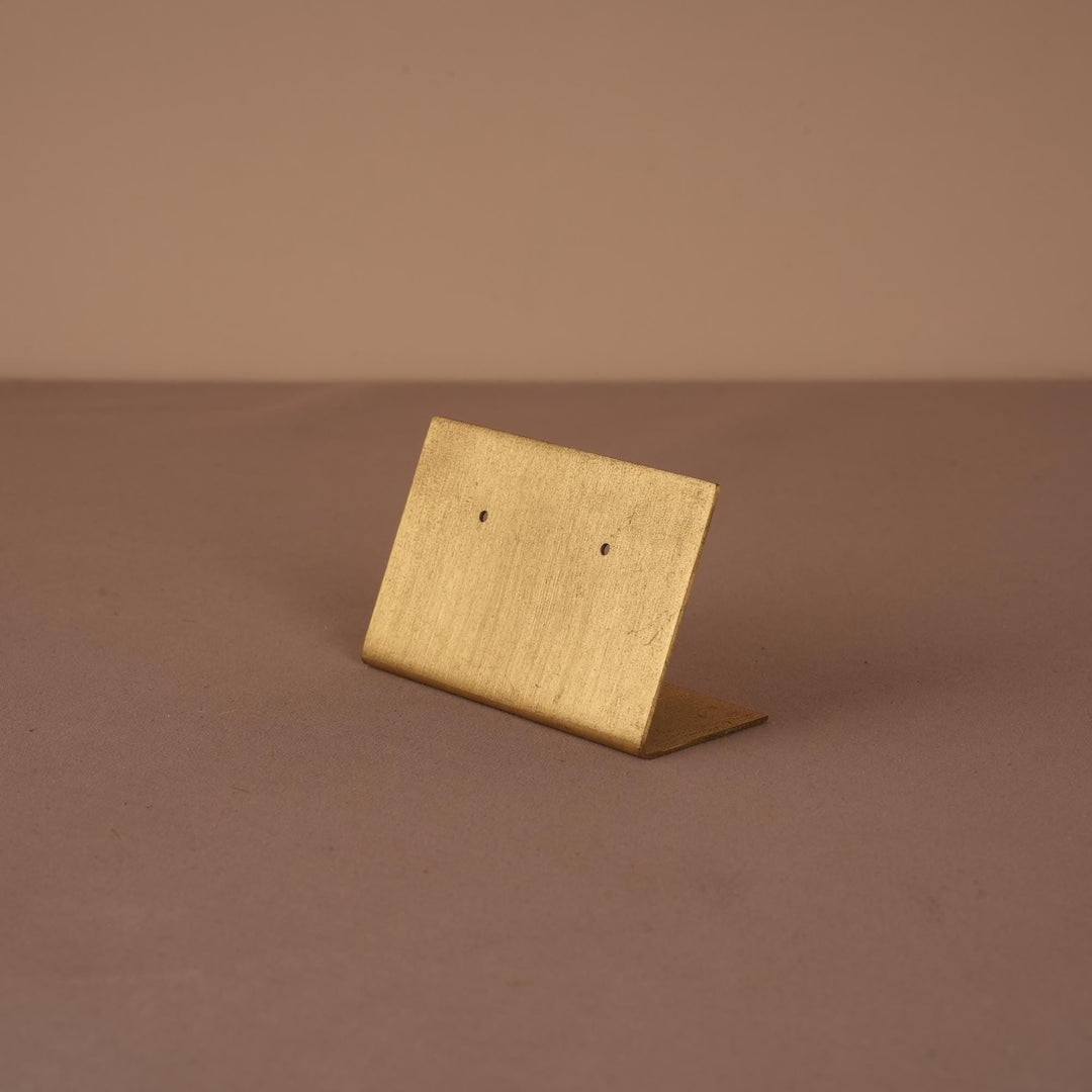 Elegant Brass Earring Holder