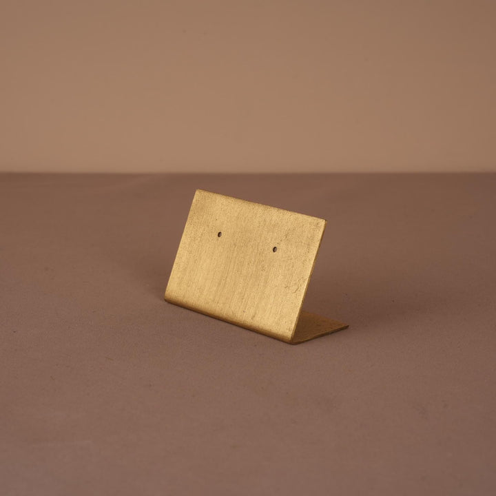 Elegant Brass Earring Holder