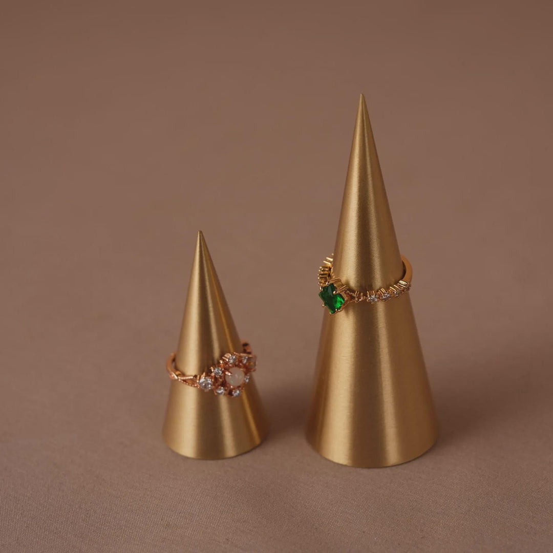 Brass Ring Cone Holder