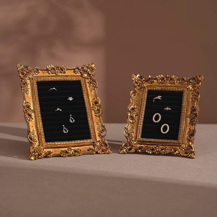 Rococo Style Ornate Gold Jewelry Display Stand