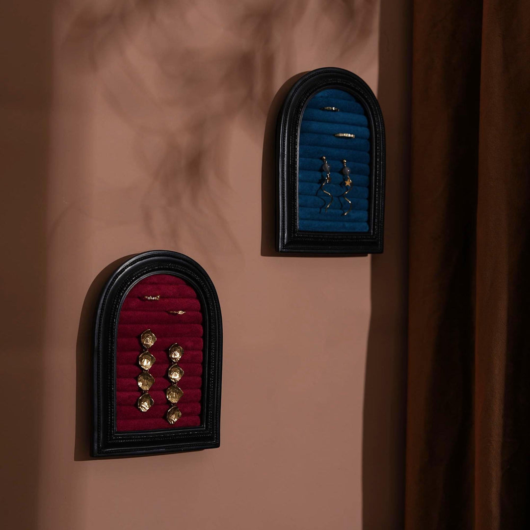 Black Arch Ring and Earring Display Stand