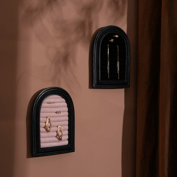 Black Arch Ring and Earring Display Stand