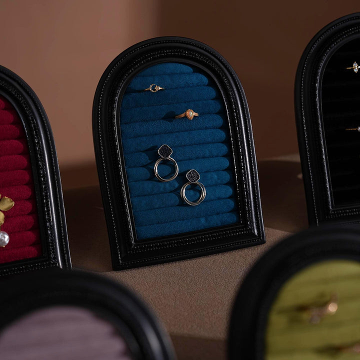 Black Arch Ring and Earring Display Stand