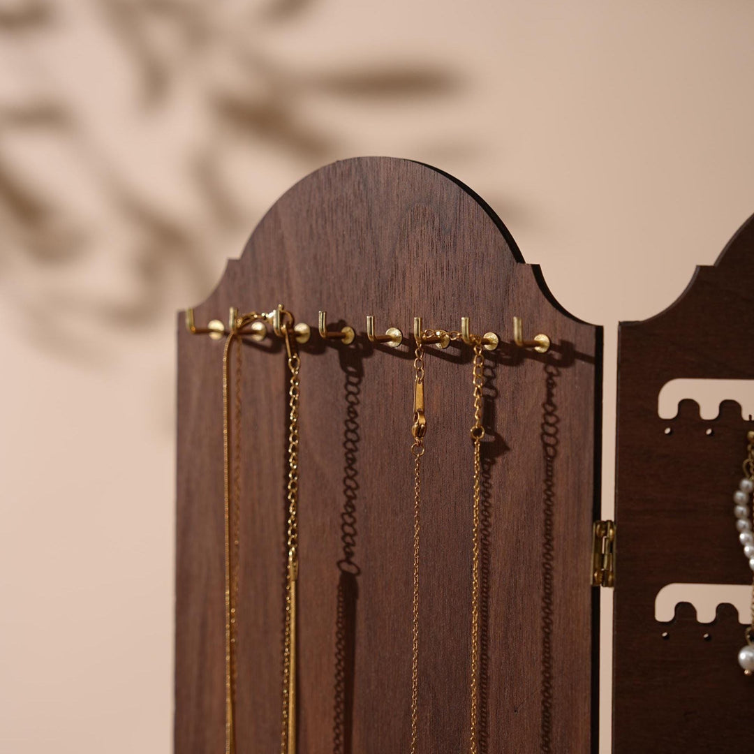 Caramel/Beige Jewelry Display Set for Markets, Booths &amp; Boutiques