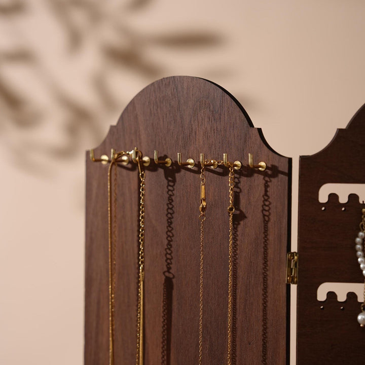 Caramel/Beige Jewelry Display Set for Markets, Booths &amp; Boutiques