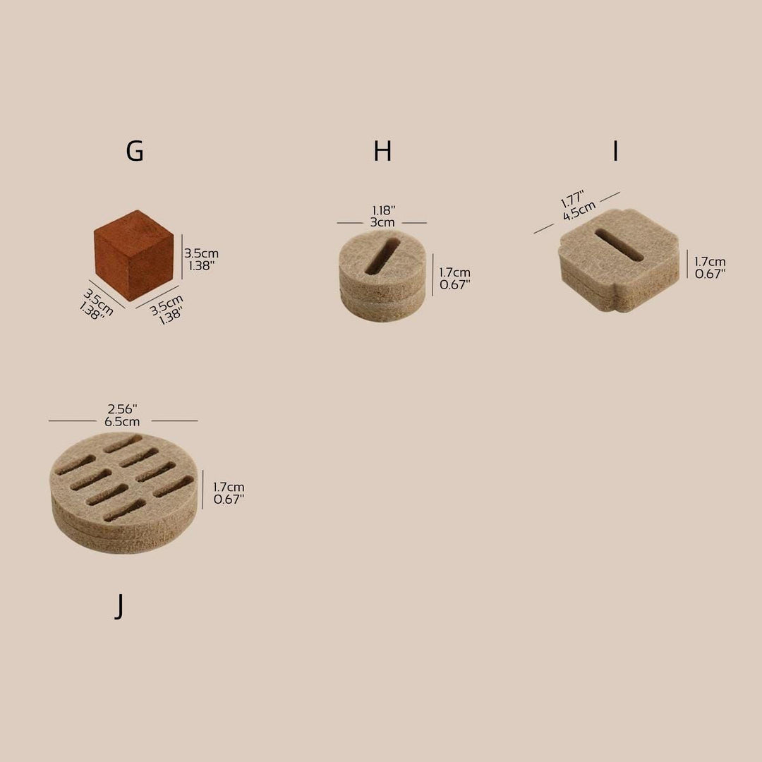 Caramel/Beige Jewelry Display Set for Markets, Booths &amp; Boutiques