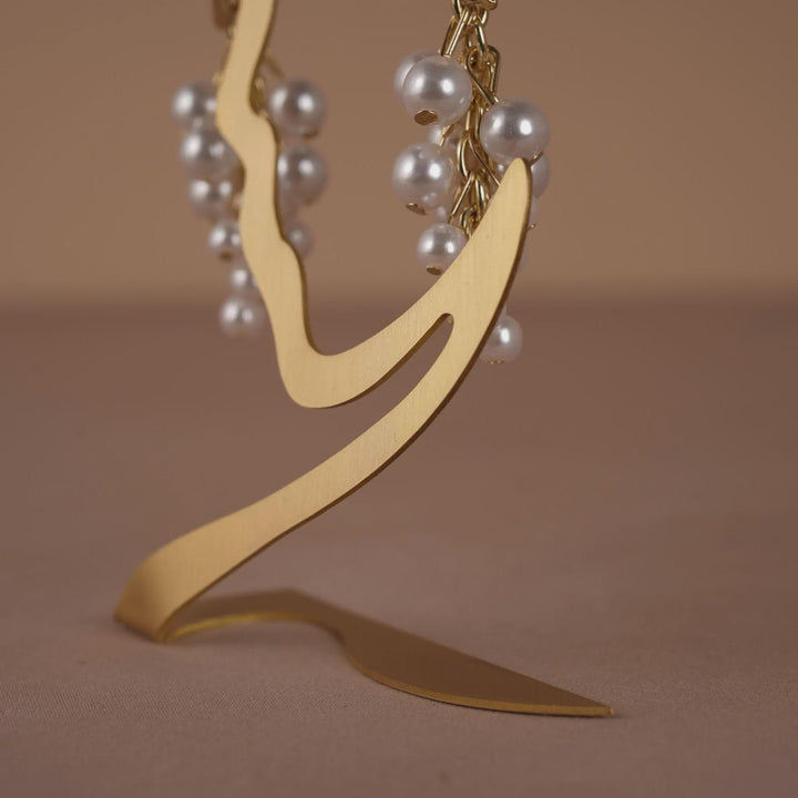 Brass Earring Stand for Store Displays