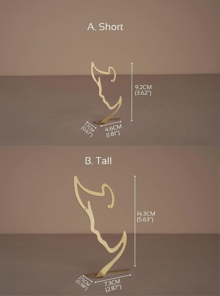 Brass Earring Stand for Store Displays