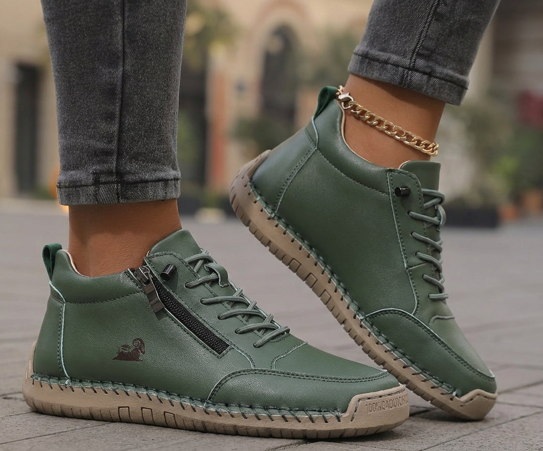 Mila — Comfortable Trainers with side zip