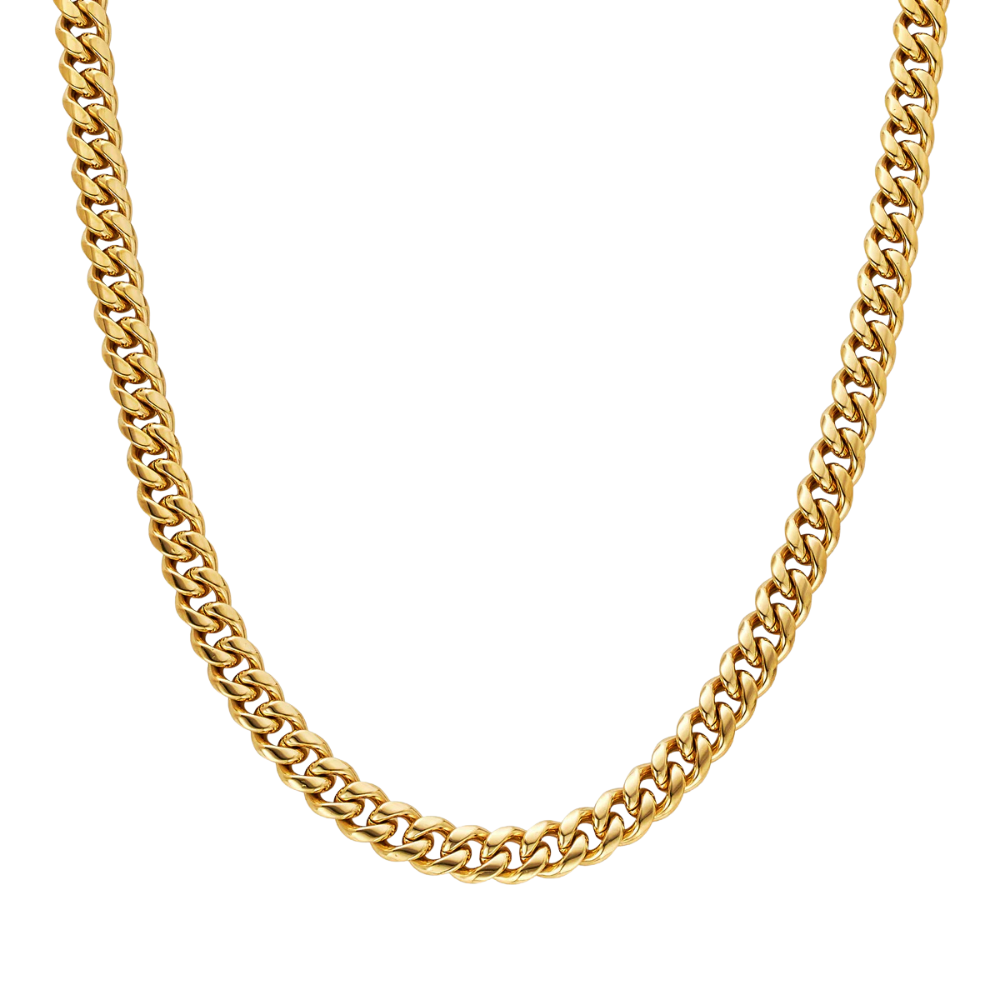 Cuban Chain (Gold) 8mm